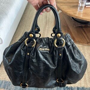 Large size Miu Miu bag. Hardly used, great condition.